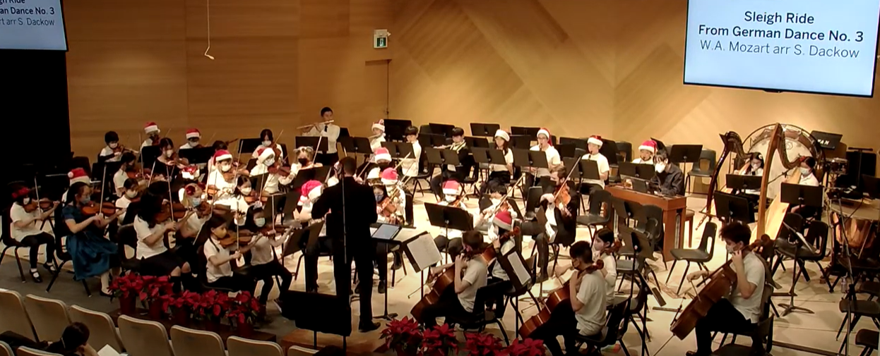Orchestral Program Holiday Concerts Vancouver Academy of Music