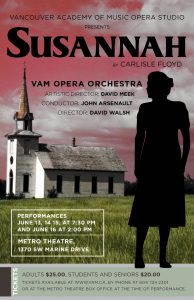 VAM Opera Studio presents: Susannah