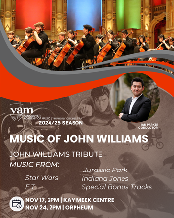 VAM Symphony Orchestra: Music of John Williams